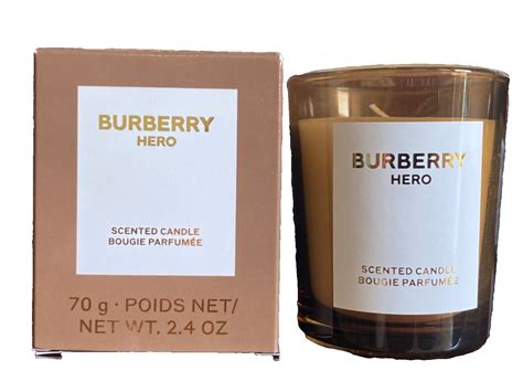 burberry hero scented candle bougie parfumée|Hero Burberry cologne .